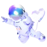 Astronaut TikTok Gift WebP
