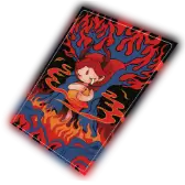 Azura card fiery TikTok Gift WebP