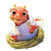 Baby Dragon TikTok Gift WebP