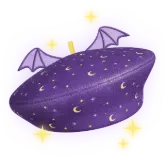 Batwing Hat TikTok Gift WebP