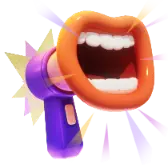 Big Shout Out TikTok Gift WebP