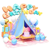 Birthday Party TikTok Gift WebP
