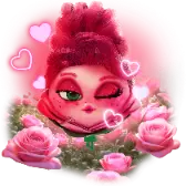 Blow Rosie Kisses TikTok Gift WebP