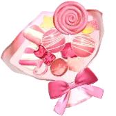 Candy Bouquet TikTok Gift WebP
