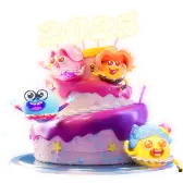 Celebrate 2025 TikTok Gift WebP