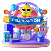 Celebration Time TikTok Gift WebP