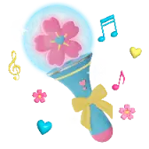 Cheer Mic TikTok Gift WebP