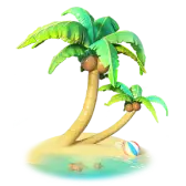Coconut Tree TikTok Gift WebP