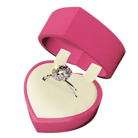 Diamond ring of love TikTok Gift WebP