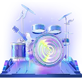 Drums TikTok Gift WebP