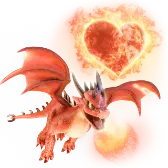 Fiery Dragon TikTok Gift WebP