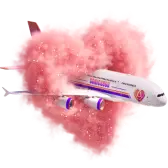 Fly Love TikTok Gift WebP