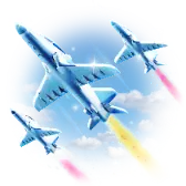 Flying Jets TikTok Gift WebP