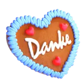 Gingerbread Heart TikTok Gift WebP
