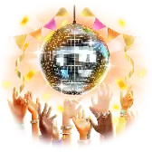 Golden Party TikTok Gift WebP