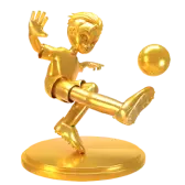 Golden Player TikTok Gift WebP