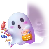 Halloween Ghost TikTok Gift WebP