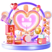 Happy Party TikTok Gift WebP