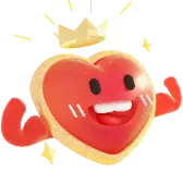 Heart Me Flex TikTok Gift WebP