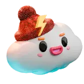 Heart Rain TikTok Gift WebP