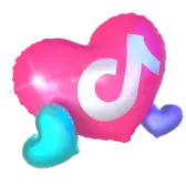 I Love TikTok LIVE TikTok Gift WebP