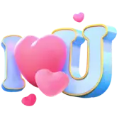 I love you TikTok Gift WebP