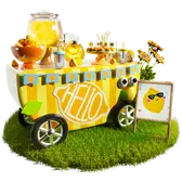 Lemon Love Booth TikTok Gift WebP