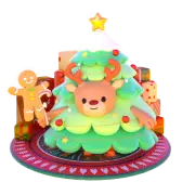 Merry Christmas TikTok Gift WebP