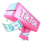 Money Gun TikTok Gift WebP