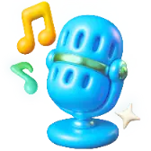 Music Mic TikTok Gift WebP