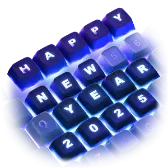 New Year Keyboard TikTok Gift WebP