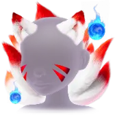 Nine-Tailed Fox TikTok Gift WebP