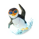 Penguin TikTok Gift WebP