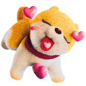 Puppy Kisses TikTok Gift WebP