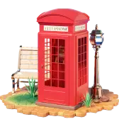 Red Telephone Box TikTok Gift WebP