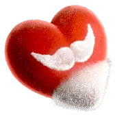Santa Heart TikTok Gift WebP