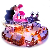 Santa Town TikTok Gift WebP