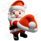 Say Hi to Santa TikTok Gift WebP