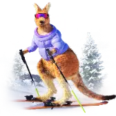 Ski with Me TikTok Gift WebP