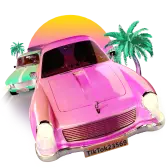 Sunset Speedway TikTok Gift WebP