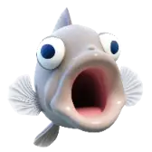 Suprised Fish TikTok Gift WebP