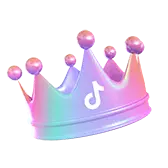 TikTok Crown TikTok Gift WebP