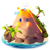 TikTok Volcano TikTok Gift WebP