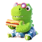 Tiny Diny Hotdog TikTok Gift WebP