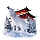 White Wolf TikTok Gift WebP