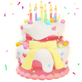 Wishing Cake TikTok Gift WebP